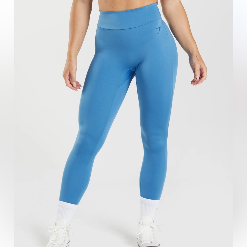 Gymshark GS Power Legging in Coastal Blue - Medium